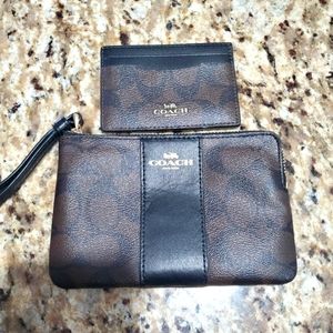 Coach Wristlet and Money holder